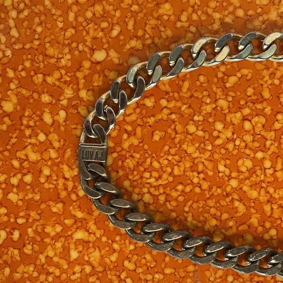 Multi color curb chain necklace - Picture 2 of 6